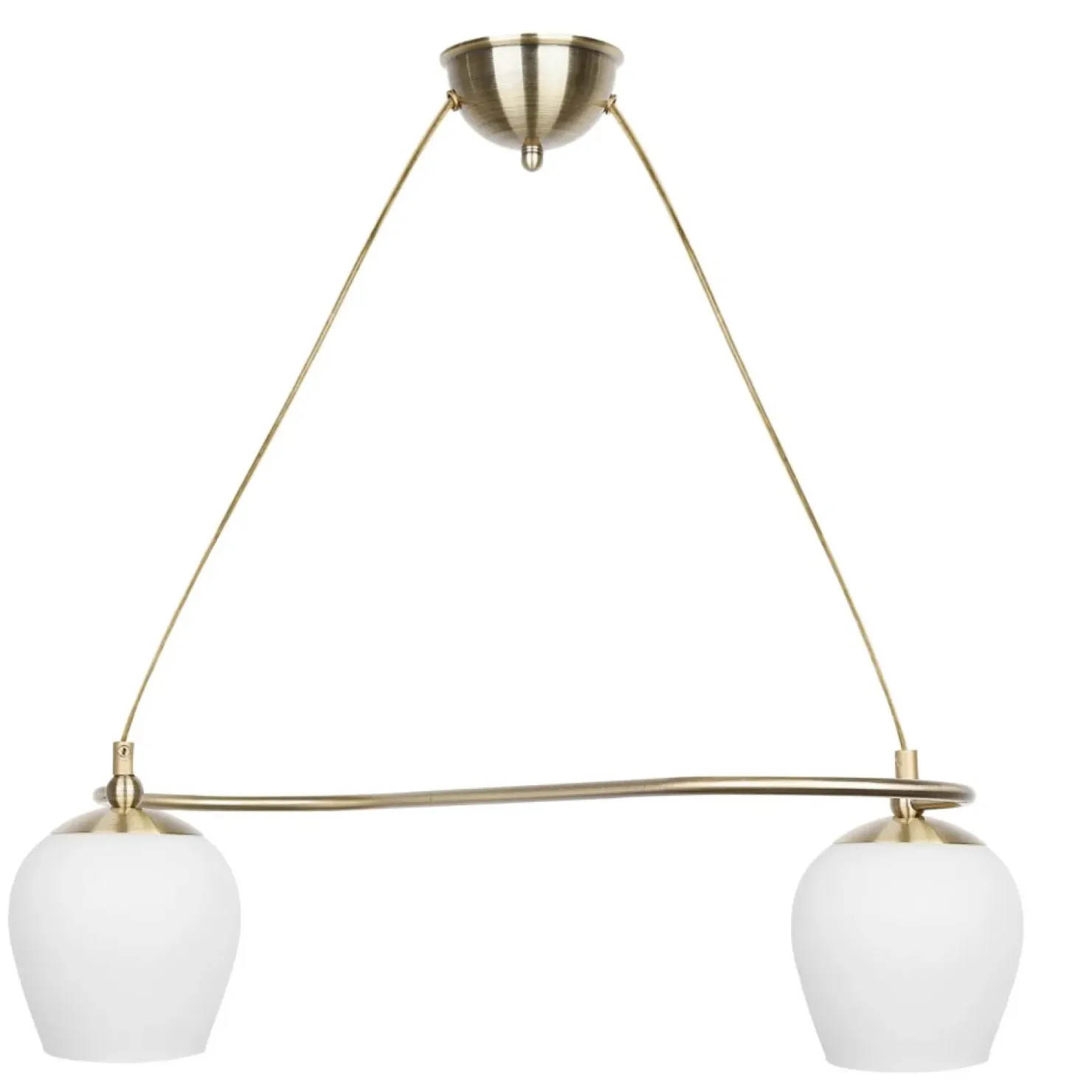 Dwupunktowa, patynowa lampa wisząca 32-07360 SERANO | Kaja Oświetlenie*Sklep Kaja Outlet