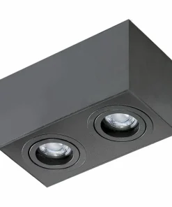 Dwupunktowy box natynkowy do łazienki IP44 AZ2879 BRANT SQUARE | Kaja*Sklep Kaja Flash Sale
