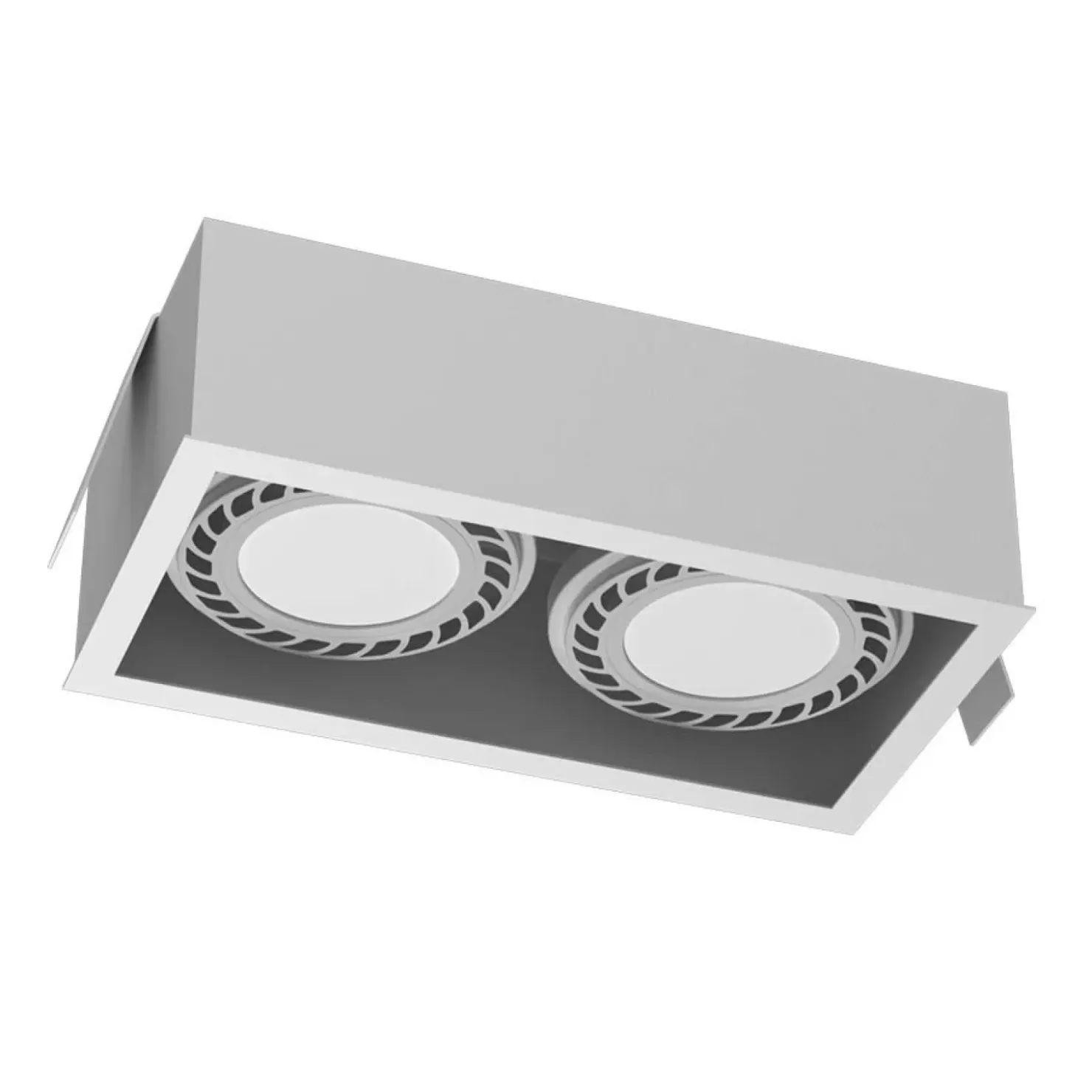 Dwupunktowy wpust do holu 13,6x25,8cm GU10/ES111 ANT 3275 z serii CAGE*Sklep Kaja Outlet