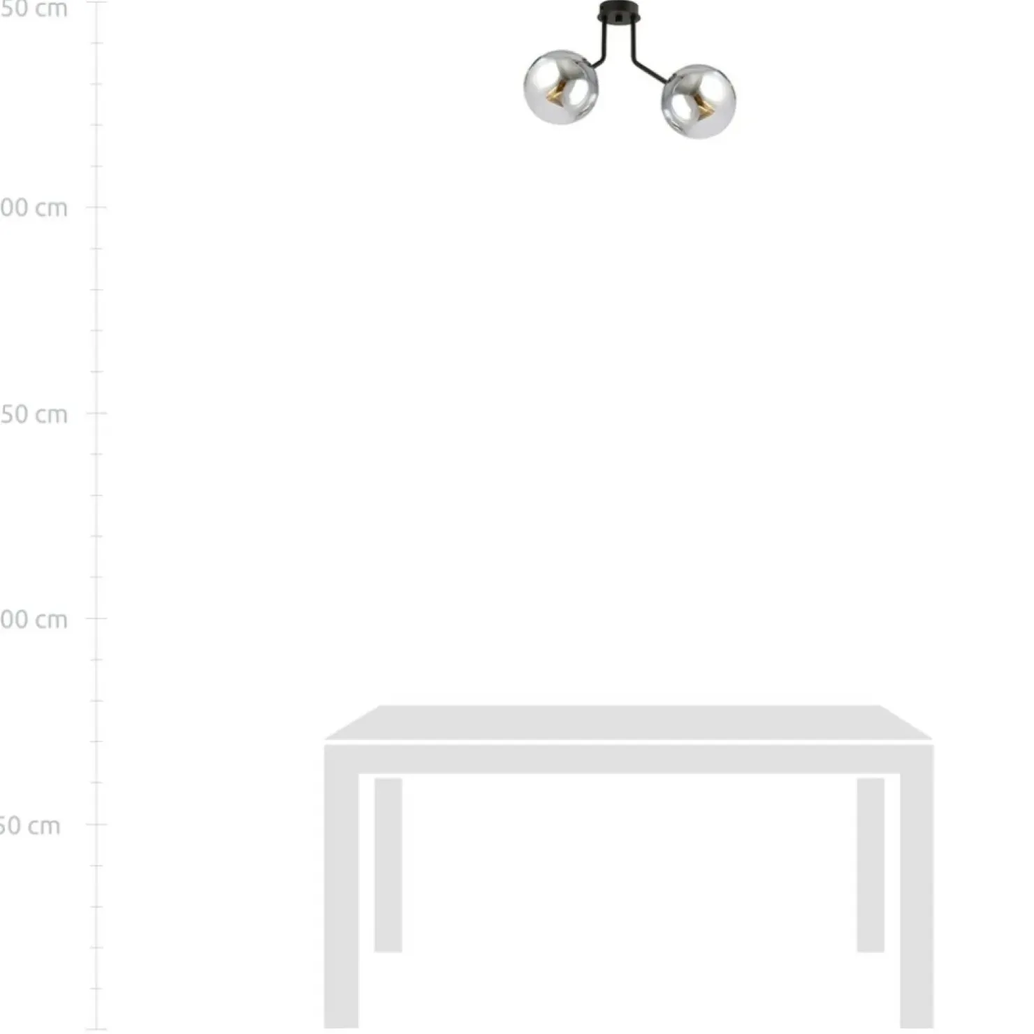Best Sale Sklep Kaja Dwuramienna lampa sufitowa do korytarza 1140/2 NOVA | Kaja Oświetlenie