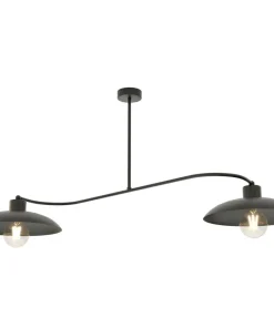 Dwuramienna lampa w stylu loftowym 1353/2 FOSTER 2 BLACK | Kaja*Sklep Kaja Best