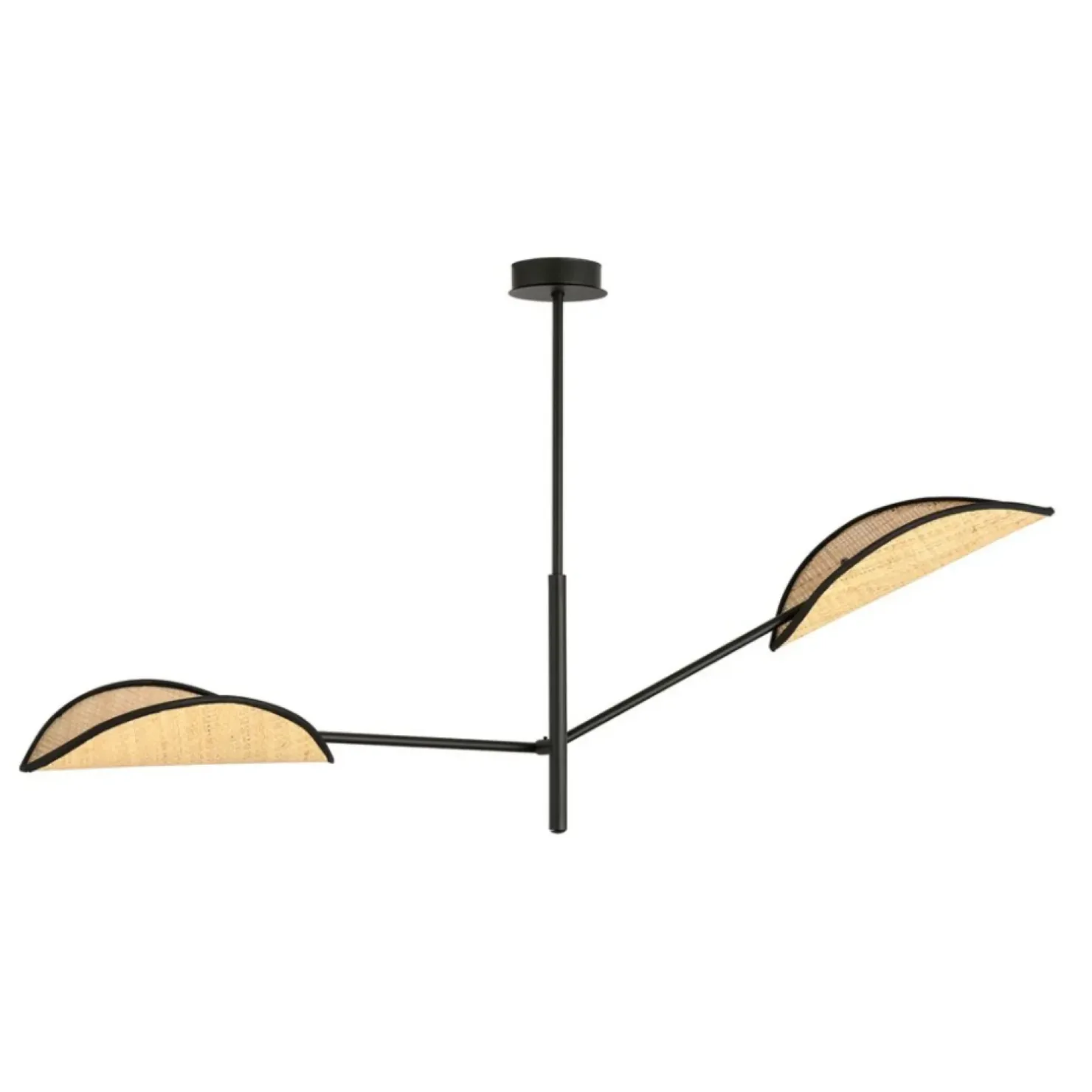 Hot Sklep Kaja Dwuramienna, rustykalna lampa sufitowa 1160/2 VENE | Kaja Oświetlenie