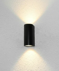 Dwustronna tuba kinkiet, lampa na elewację OWL-2197-2R z serii GENTA*Sklep Kaja Store