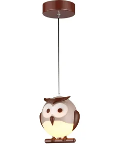 Shop Sklep Kaja Dziecięca, dekoracyjna lampa wisząca sowa ML243 OWL | Kaja Oświetlenie