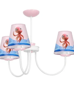 Dziecięca lampa wisząca z rysunkami MLP6810 z serii OŚMIORNICA LOLA | Kaja Oświe*Sklep Kaja Outlet