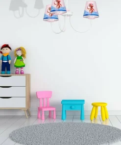Dziecięca lampa wisząca z rysunkami MLP6810 z serii OŚMIORNICA LOLA | Kaja Oświe*Sklep Kaja Outlet