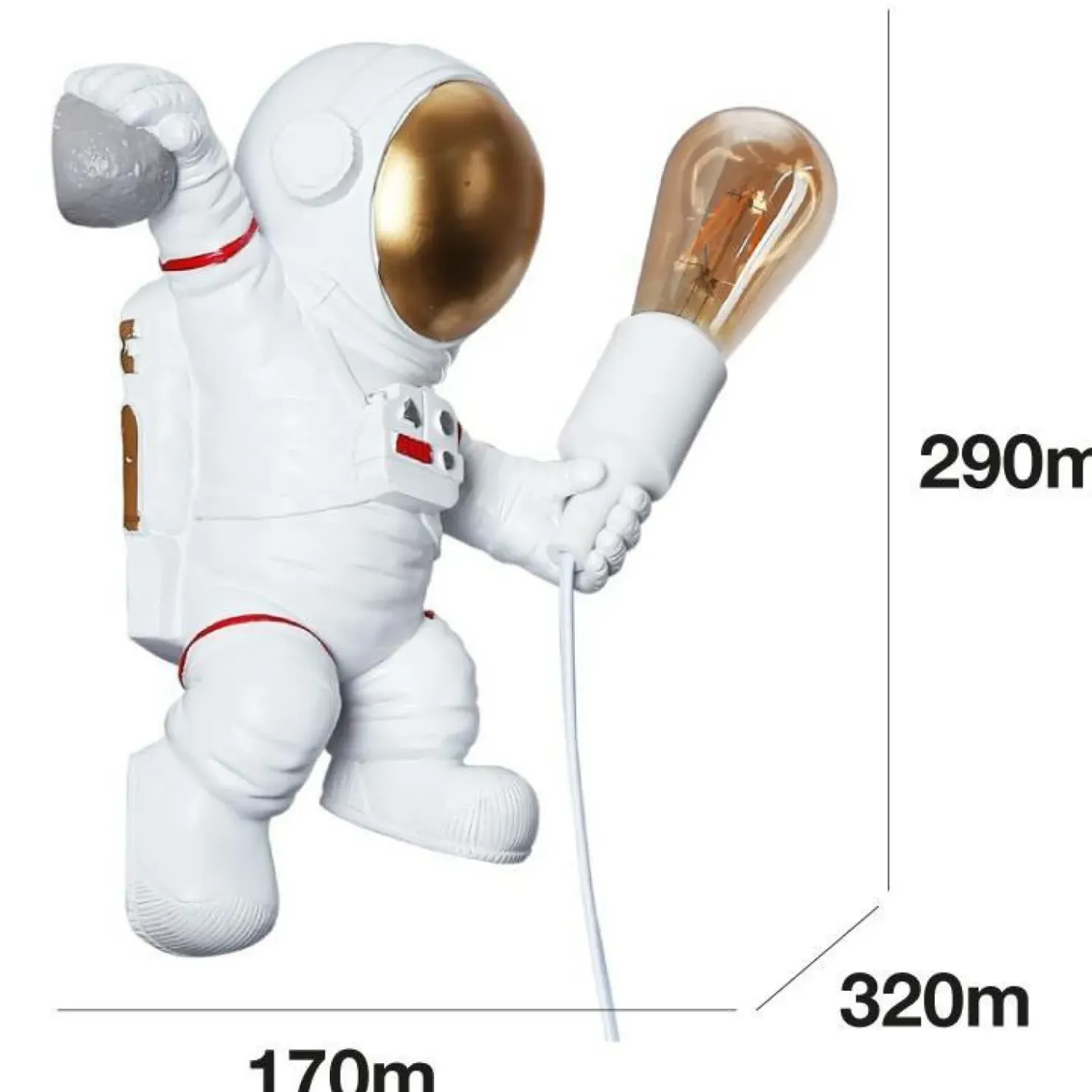 Dziecięca lampka stołowa astronauta ABR-KARD7 AMSTRONG | Kaja*Sklep Kaja Online