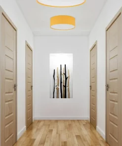 Dziecięcy, kolorowy, zabudowany plafon TK 10154 NICOLA YELLOW | Kaja*Sklep Kaja Flash Sale