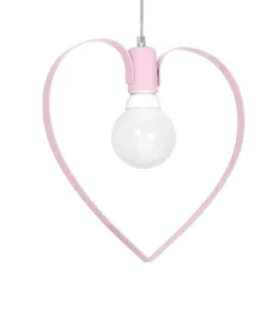 Online Sklep Kaja Dziewczęca, różowa lampa wisząca serce MLP9953 AMORE | Kaja