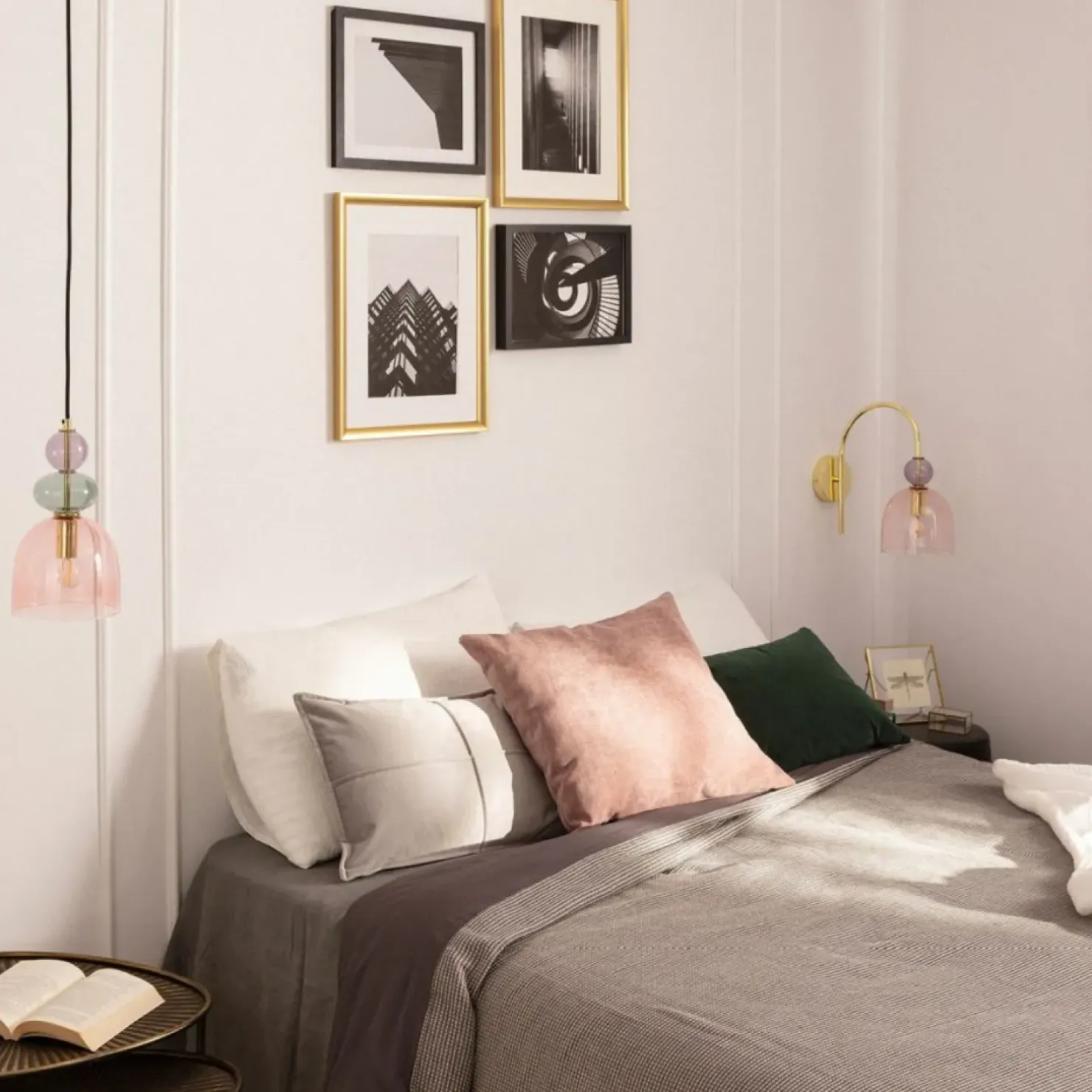 Discount Sklep Kaja Efektowna, kolorowa lampa wisząca ABR-KOLO2-Z KOLORENO | Kaja zielony