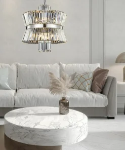 Clearance Sklep Kaja Efektowna, kryształowa lampa na łańcuchu ML0406 AURELIA | Kaja