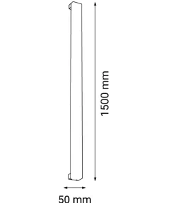 Efektowna lampa ścienna do holu 150cm 3000K ANT 4017 HOSO | Kaja*Sklep Kaja Cheap