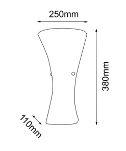 Efektowna lampa ścienna do salonu ANT 8170 BUTTON | Kaja Oświetlenie*Sklep Kaja Cheap