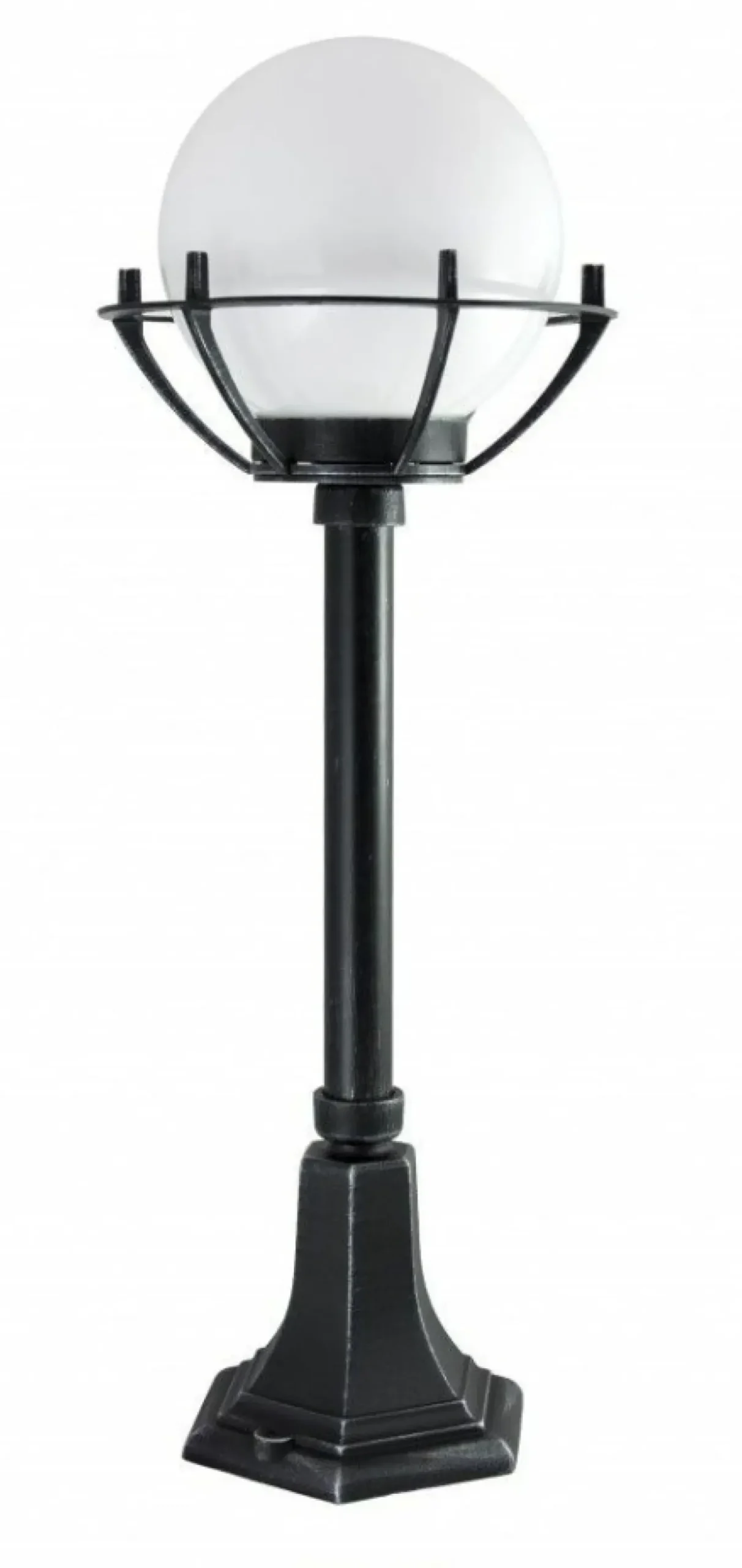 Efektowna lampa ogrodowa z koszyczkiem i kloszem K 5002/3/KPO*Sklep Kaja Shop
