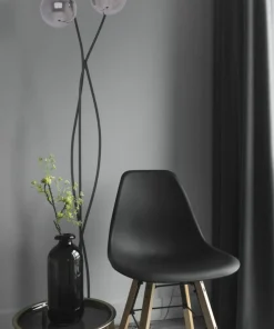 Efektowna lampa podłogowa z dwoma kloszami K-5119 z serii RUBI | Kaja*Sklep Kaja Discount