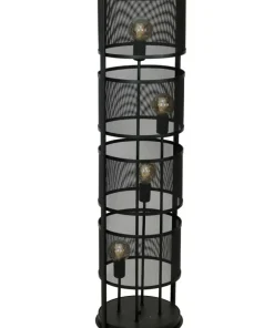 Efektowna lampa podłogowa, na cztery żarówki LX 1124 z serii RIM*Sklep Kaja Sale