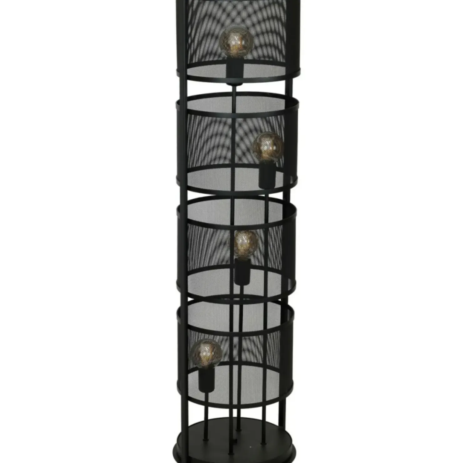 Efektowna lampa podłogowa, na cztery żarówki LX 1124 z serii RIM*Sklep Kaja Sale
