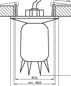 Efektowna lampa podtynkowa o niebanalnym wyglądzie 2263903 | Kaja Oświetlenie*Sklep Kaja Store