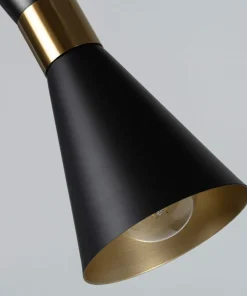 Shop Sklep Kaja Efektowna lampa sufitowa do sypialni ABR-ZZSAL3XE27 SALVATORE | Kaja czarny