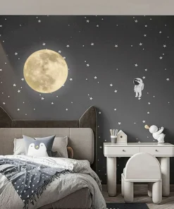 Efektowna lampa sufitowa, plafon księżyc LP-1106/1C LUNA | Kaja*Sklep Kaja Discount