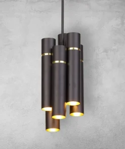 Fashion Sklep Kaja Efektowna lampa wisząca do nowoczesnej kuchni MZ5004 LYNX | Kaja