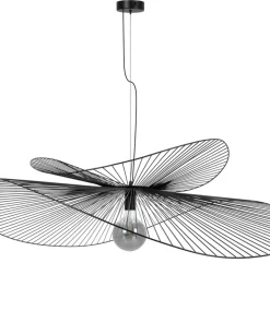 Sale Sklep Kaja Efektowna lampa wisząca w kształcie kapelusza KP-28 z serii KAPELUSZ czarny