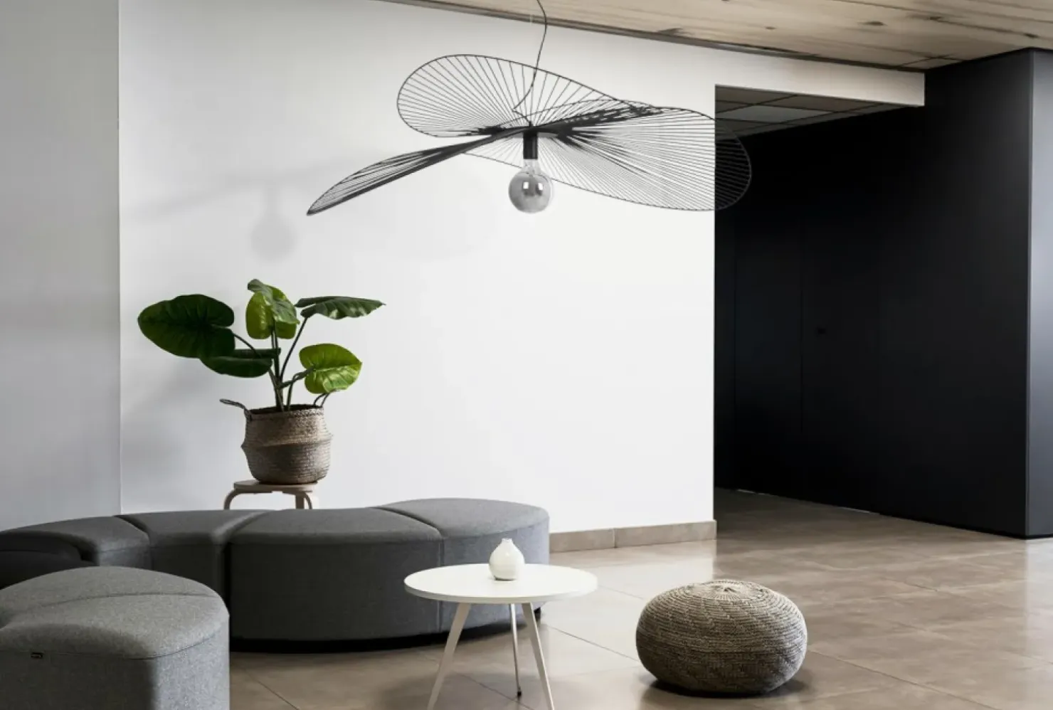 Sale Sklep Kaja Efektowna lampa wisząca w kształcie kapelusza KP-28 z serii KAPELUSZ czarny