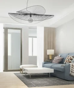 Sale Sklep Kaja Efektowna lampa wisząca w kształcie kapelusza KP-28 z serii KAPELUSZ czarny