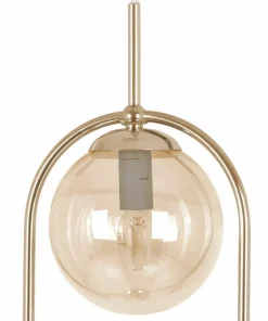 Efektowna lampa wisząca z bursztynowymi kloszami K-5397 z serii SVEN*Sklep Kaja Outlet