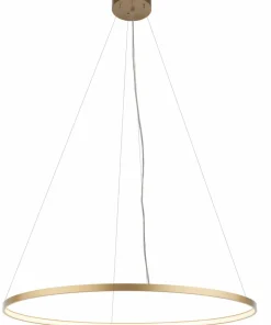 Cheap Sklep Kaja Efektowna, złota lampa wisząca ⌀117cm 3000K ANT 5344 z serii AGA