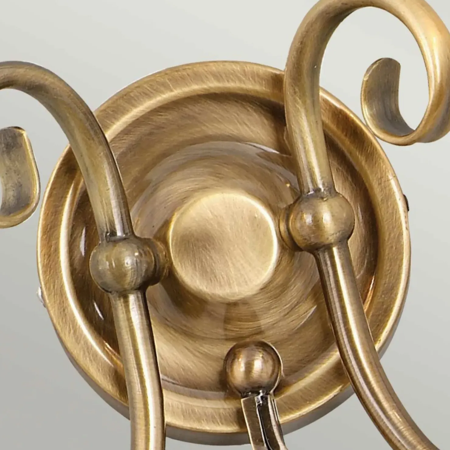 Efektowny kinkiet ścienny, mosiądz ART2-AGD-BRASS z serii ARTISAN*Sklep Kaja Shop