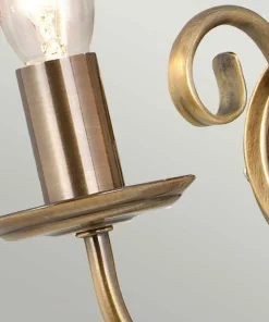 Efektowny kinkiet ścienny, mosiądz ART2-AGD-BRASS z serii ARTISAN*Sklep Kaja Shop