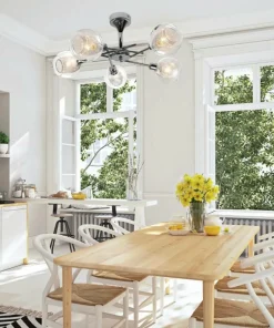 Cheap Sklep Kaja Elegancka, chromowana lampa do salonu 35-72252 z serii OZZO | Kaja chromowy