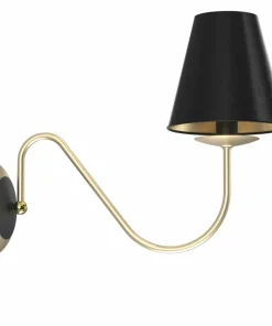 Elegancka, czarno-złota lampa ścienna ANT 4011 DERIA | Kaja*Sklep Kaja Store