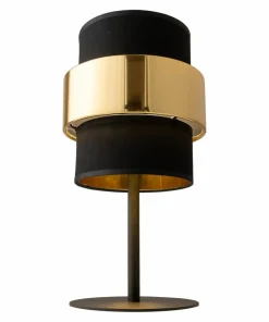 Elegancka, czarno-złota lampka nocna TK 4705 z serii CALISTO NEW*Sklep Kaja Best
