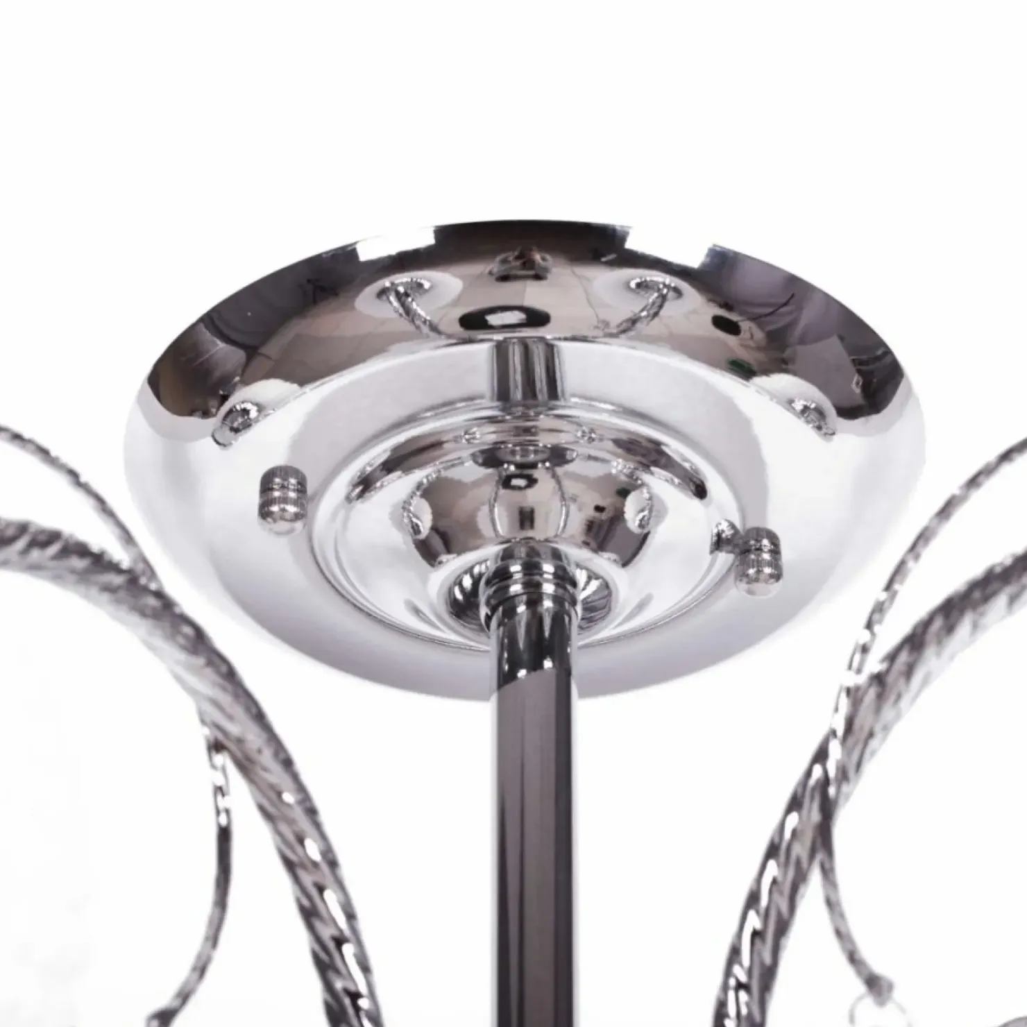 Elegancka, duża lampa sufitowa K-JSL-6554/5 CHR SUSAN | Kaja*Sklep Kaja Store