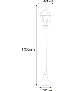 Elegancka lampa ogrodowa K-6009B CZ/ZŁ STANDARD | Kaja Oświetlenie*Sklep Kaja Cheap