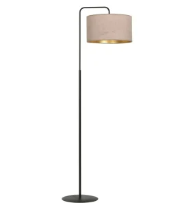 Elegancka lampa podłogowa z różowym abażurem 1053/LP1 HILDE | Kaja*Sklep Kaja Clearance