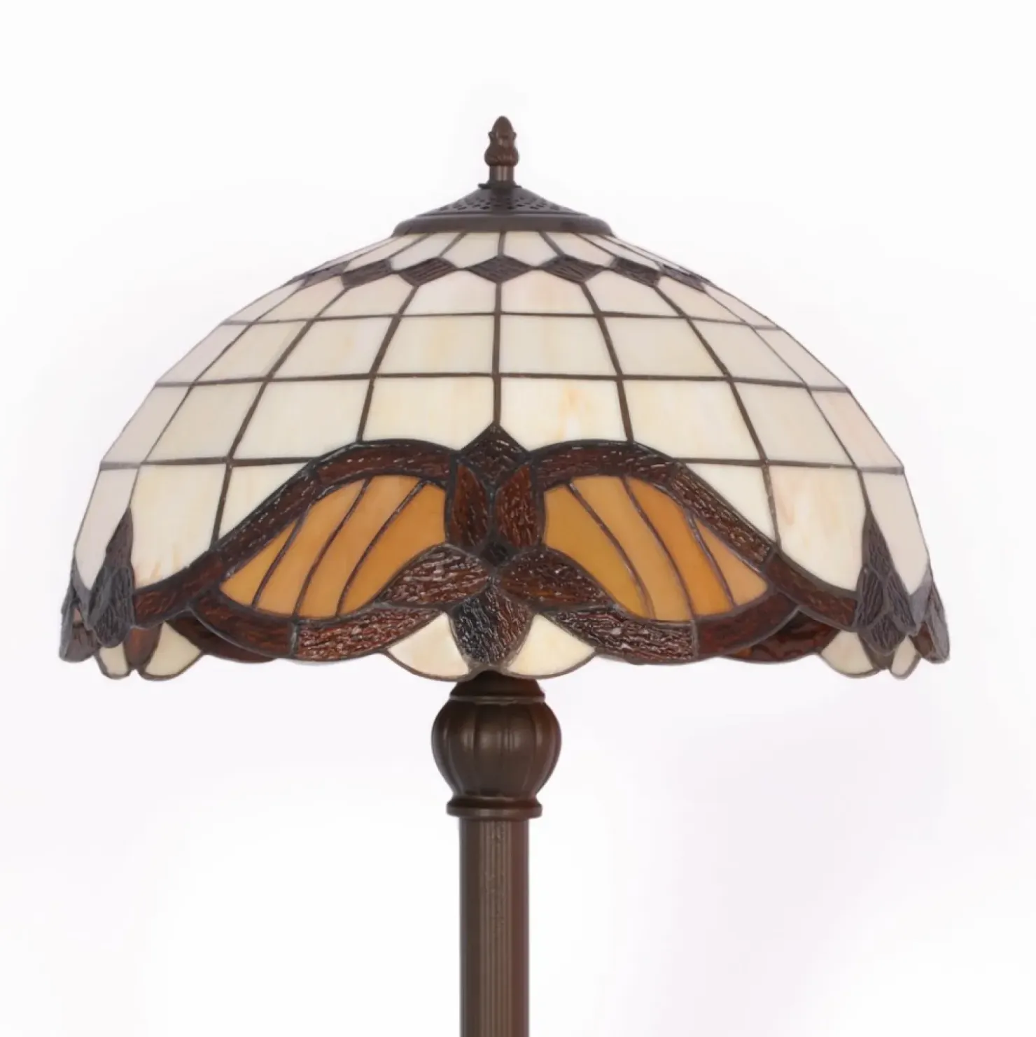 Elegancka lampa podłogowa K-F161122 WITRAŻ | Kaja Oświetlenie*Sklep Kaja New