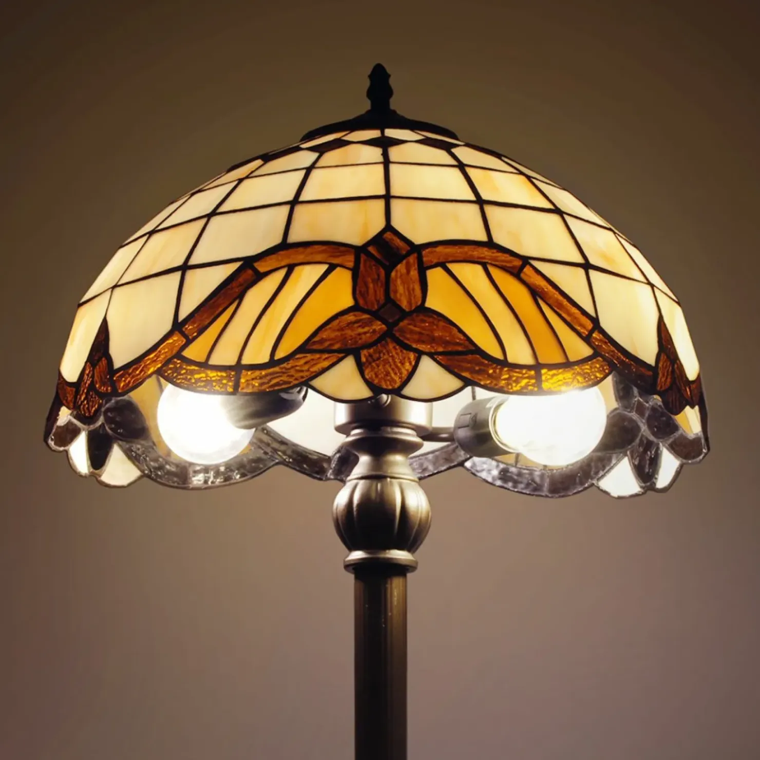 Elegancka lampa podłogowa K-F161122 WITRAŻ | Kaja Oświetlenie*Sklep Kaja New