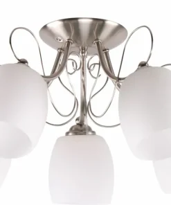 Best Sale Sklep Kaja Elegancka lampa sufitowa do salonu 35-79251 AMBA | Kaja Oświetlenie chromowy