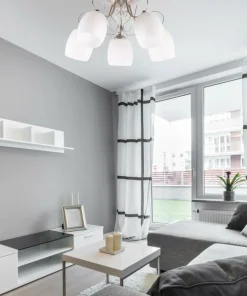 Best Sale Sklep Kaja Elegancka lampa sufitowa do salonu 35-79251 AMBA | Kaja Oświetlenie chromowy