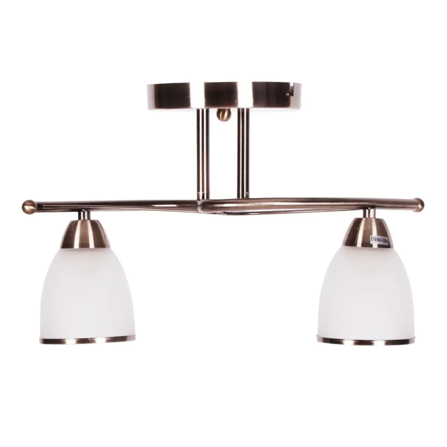Elegancka lampa sufitowa K-JSL-8090/2 AB SAMIRA | Kaja Oświetlenie*Sklep Kaja Online