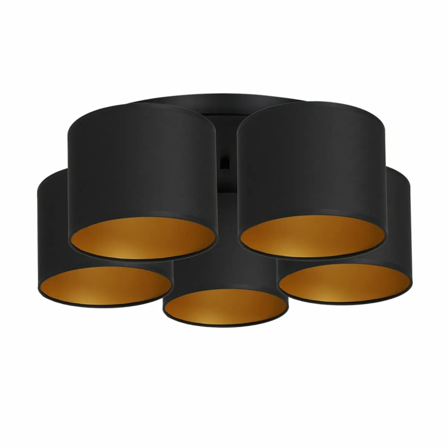 Elegancka lampa sufitowa z walcowymi abażurami LX 3489 z serii ARDEN*Sklep Kaja Store