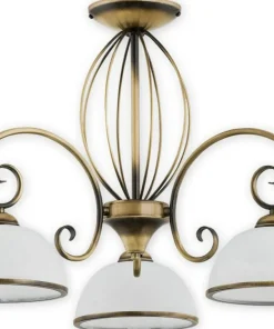 Elegancka lampa sufitowa do sypialni O2493 W3 PAT INDRA | Kaja*Sklep Kaja Best Sale