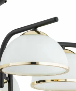 Elegancka lampa sufitowa do salonu O2925 W5 CZA ZL LAVA | Kaja*Sklep Kaja Shop