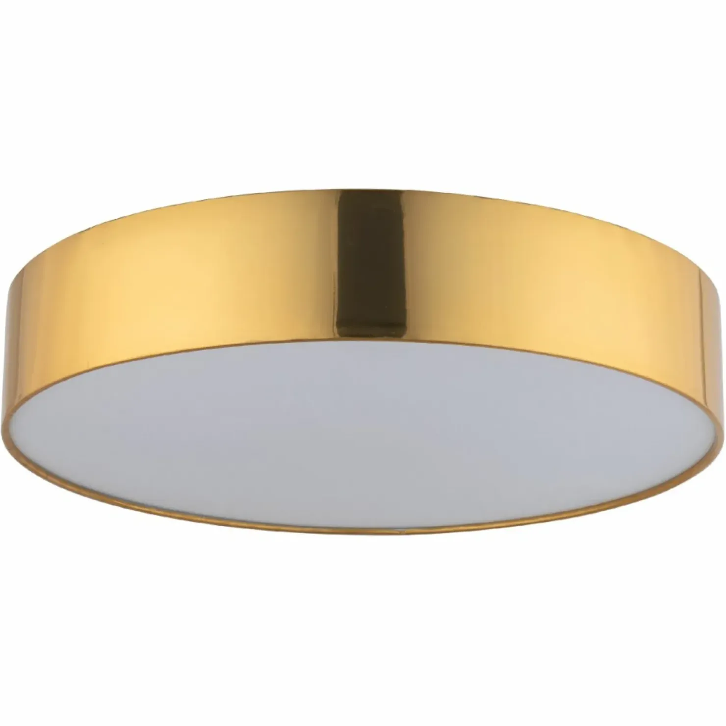 Elegancka lampa sufitowa ⌀60cm złoty abażur TK 4843 z serii RONDO GOLD*Sklep Kaja Cheap