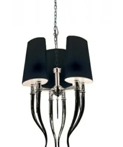 Sale Sklep Kaja Elegancka lampa wisząca do sypialni AZ1345 DIABLO BLACK | Kaja czarny