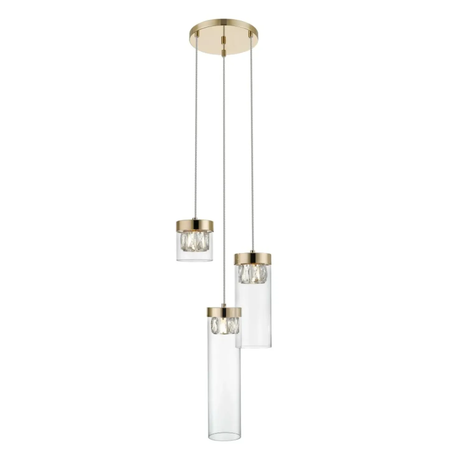 Flash Sale Sklep Kaja Elegancka lampa wisząca do jadalni P0389-03D-F7AC GEM | Kaja