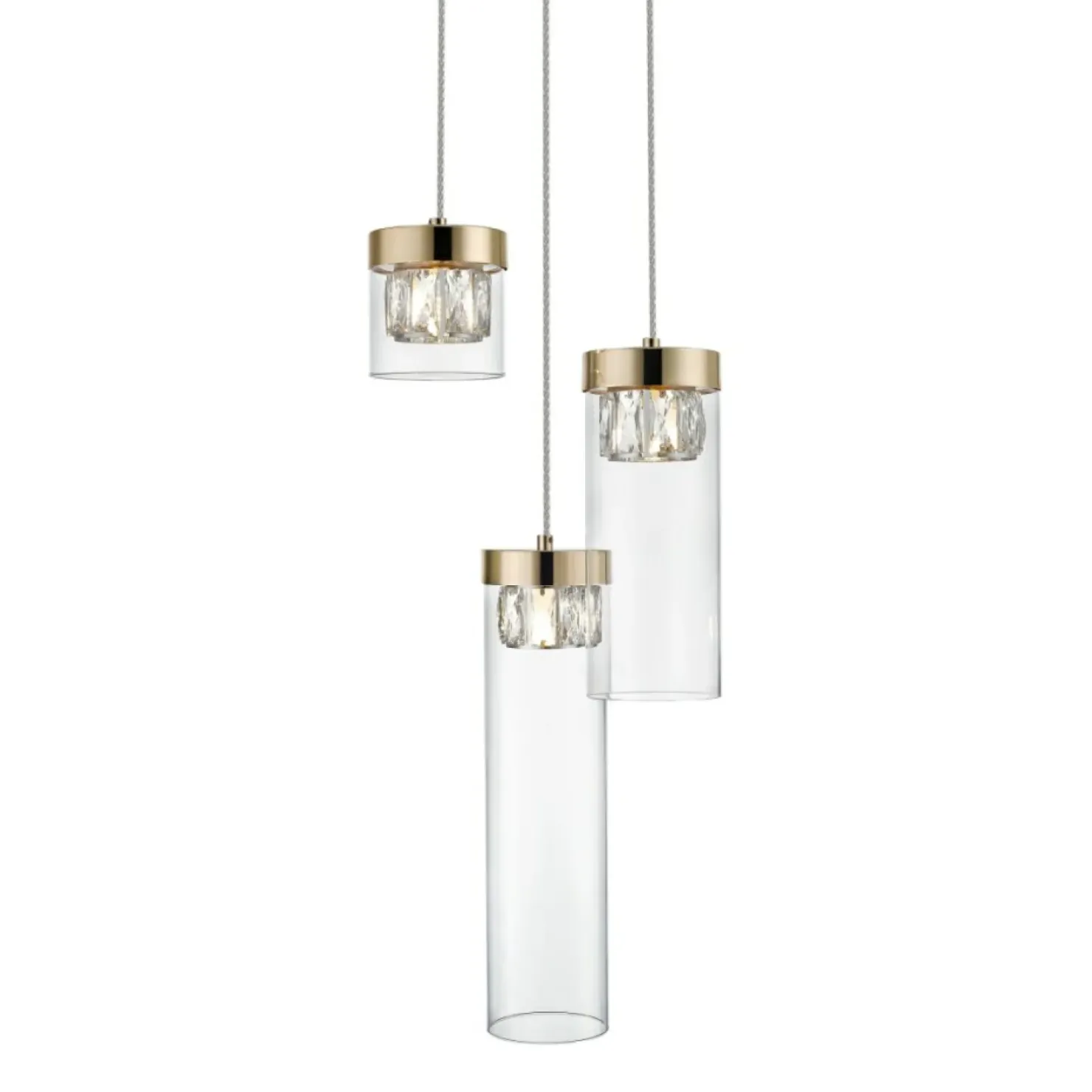 Flash Sale Sklep Kaja Elegancka lampa wisząca do jadalni P0389-03D-F7AC GEM | Kaja